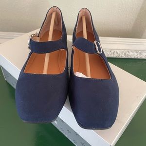NEW In box Sun & Stone Navy Ballet Slippers